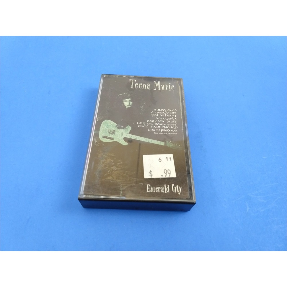 Teena Marie Emerald City 1986 Vintage Cassette Tape Epic Records ET40318
